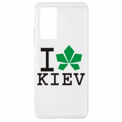 Чехол для Xiaomi Mi 10T/10T Pro I love Kiev - с листиком - PrintSalon