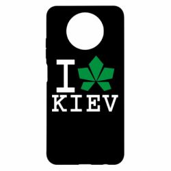 Чехол для Xiaomi Redmi Note 9 5G/Redmi Note 9T I love Kiev - с листиком - PrintSalon