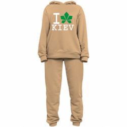 Женский костюм I love Kiev - с листиком - PrintSalon