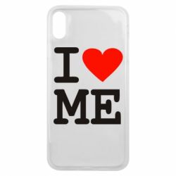 Чехол для iPhone Xs Max I love ME - PrintSalon