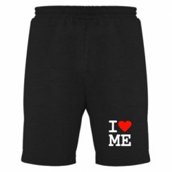 Мужские шорты I love ME - PrintSalon