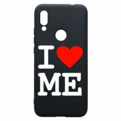 Чехол для Xiaomi Redmi 7 I love ME - PrintSalon
