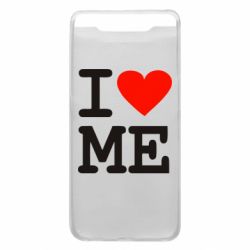 Чехол для Samsung A80 I love ME - PrintSalon