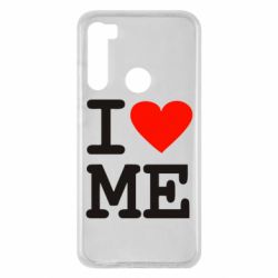 Чехол для Xiaomi Redmi Note 8 I love ME - PrintSalon