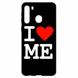 Чехол для Samsung A21 I love ME - PrintSalon