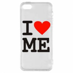 Чехол для iPhone5/5S/SE I love ME - PrintSalon