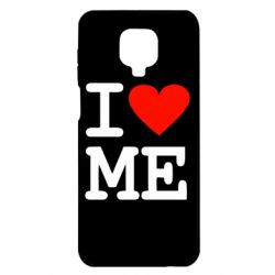 Чехол для Xiaomi Redmi Note 9S/9Pro/9Pro Max I love ME - PrintSalon
