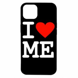 Чехол для iPhone 14 I love ME - PrintSalon