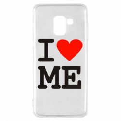Чехол для Samsung A8 2018 I love ME