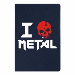 Блокнот с принто I love metal - PrintSalon