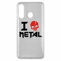 Чехол для Samsung M40 I love metal - PrintSalon