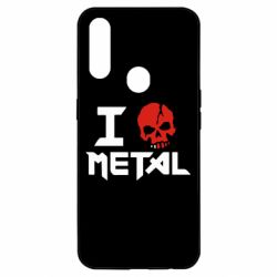 Чехол для Oppo A31 I love metal-PrintSalon Чехол для Oppo A31 I love metal