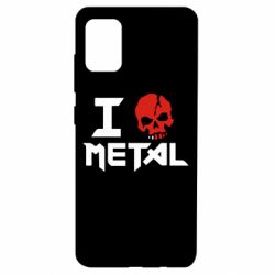 Чехол для Samsung A51 I love metal