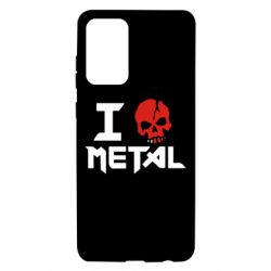 Чехол для Samsung A72 5G I love metal - PrintSalon