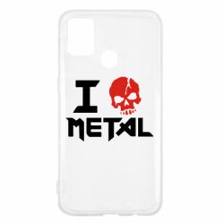Чехол для Samsung M31 I love metal - PrintSalon