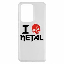 Чехол для Samsung S20 Ultra I love metal - PrintSalon