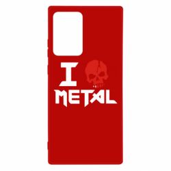Чехол для Samsung Note 20 Ultra I love metal - PrintSalon