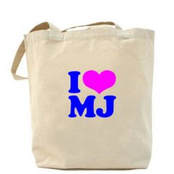 Эко-сумка I love MJ - PrintSalon