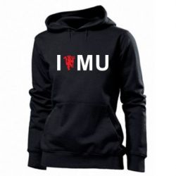 Худі жіноче I love MU