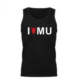 Мужская майка I love MU - PrintSalon