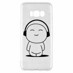 Чехол для Samsung S8 I love music - PrintSalon