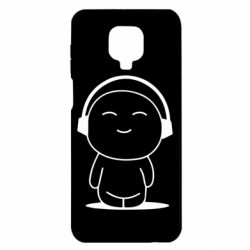 Чехол для Xiaomi Redmi Note 9S/9Pro/9Pro Max I love music - PrintSalon