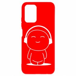 Чехол для Xiaomi Redmi Note 10 I love music - PrintSalon