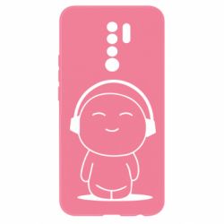 Чехол для Xiaomi Redmi 9 I love music - PrintSalon