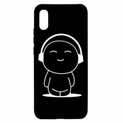 Чехол для Xiaomi Redmi 9a I love music - PrintSalon