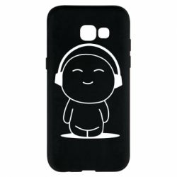Чехол для Samsung A5 2017 I love music - PrintSalon
