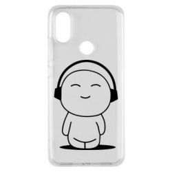 Чехол для Xiaomi Mi A2 I love music
