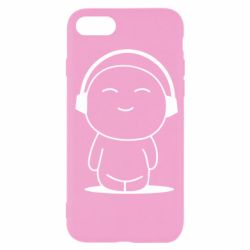Чехол для iPhone SE 2022 I love music - PrintSalon