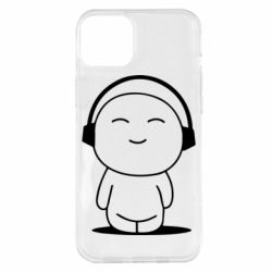 Чехол для iPhone 14 Plus I love music - PrintSalon