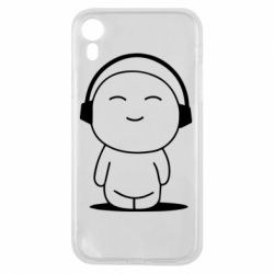Чехол для iPhone XR I love music - PrintSalon