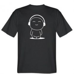 Мужская футболка Stedman I love music - PrintSalon