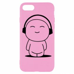 Чехол для iPhone SE 2020 I love music - PrintSalon