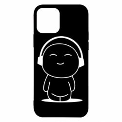 Чехол для iPhone 12 I love music - PrintSalon