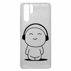Чехол для Huawei P30 Pro I love music - PrintSalon
