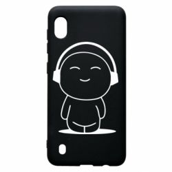 Чехол для Samsung A10 I love music - PrintSalon