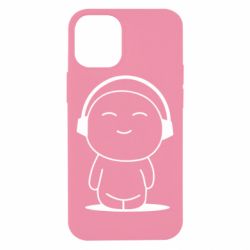 Чехол для iPhone 12 mini I love music - PrintSalon