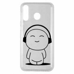 Чехол для Samsung M30 I love music - PrintSalon
