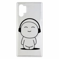 Чехол для Samsung Note 10 Plus I love music - PrintSalon