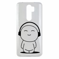 Чехол для Xiaomi Redmi Note 8 Pro I love music - PrintSalon