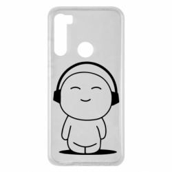 Чехол для Xiaomi Redmi Note 8 I love music - PrintSalon
