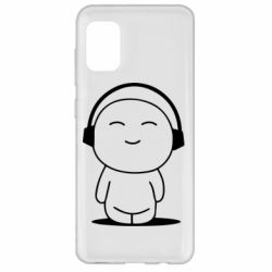 Чехол для Samsung A31 I love music - PrintSalon