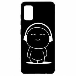 Чехол для Samsung A41 I love music - PrintSalon