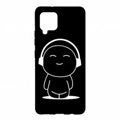 Чехол для Samsung A42 5G I love music - PrintSalon