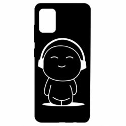 Чехол для Samsung A51 I love music - PrintSalon