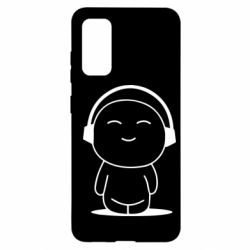 Чехол для Samsung S20 I love music - PrintSalon