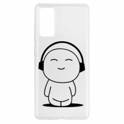 Чехол для Samsung S20 FE I love music - PrintSalon